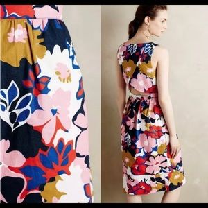 Whit Two Floral Dress Anthropologie 12